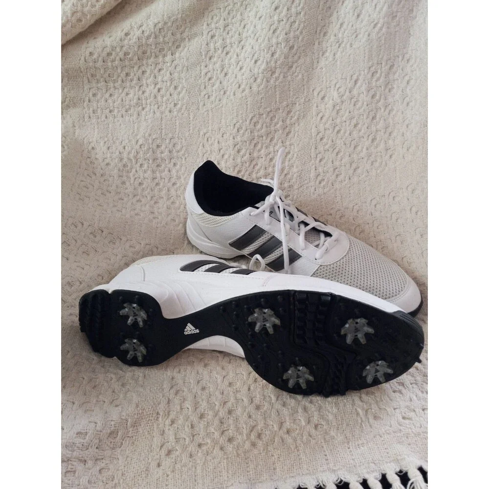 ADIDAS TECH RESPONSE 4.0 GOLF SHOES WHITE F33552 Size 14 Mint Condition